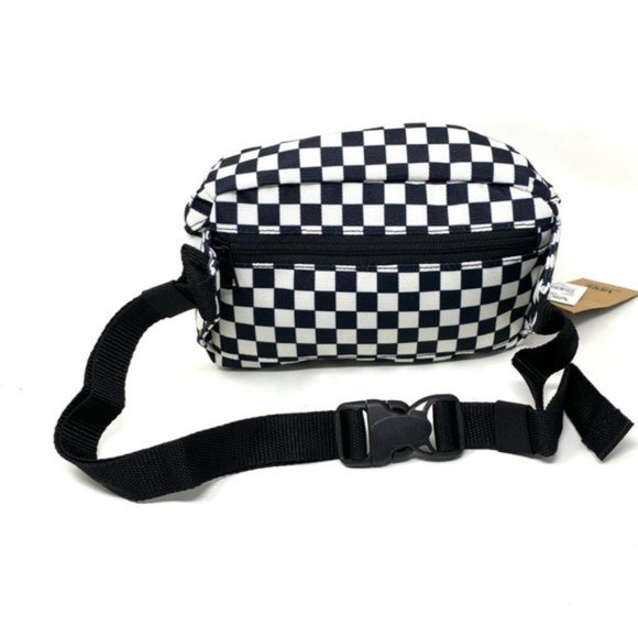 VANS Street Ready Waist Pack Fanny Belt Bag White Black Women's VN0A3WKDP2T - Picture 8 of 10